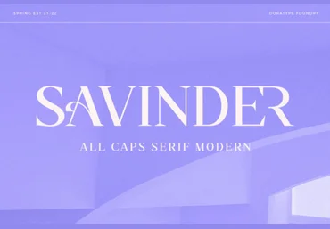 Creativefabrica Savinder Font слив