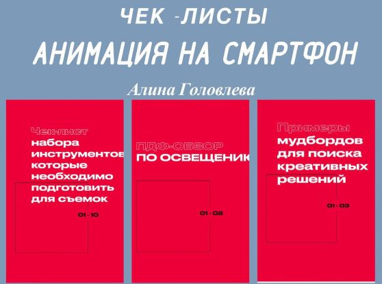 Алина Головлева Чек-листы «Анимация на смартфон» слив курса
