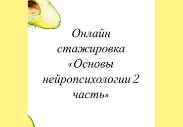 Олеся Тарасова Онлайн стажировка «Основы нейропсихологии». Часть 2 2023 слив