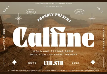 Creativemarket Calfine Font скачать слив