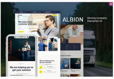 Themeforest Albion – Moving Company Elementor Template Kit скачать слив