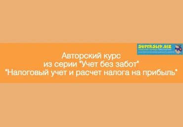 Ольга Шулова, Валентина Власенко Учет Без Забот в 1С. Налоговый учет и расчет налога на прибыль слив