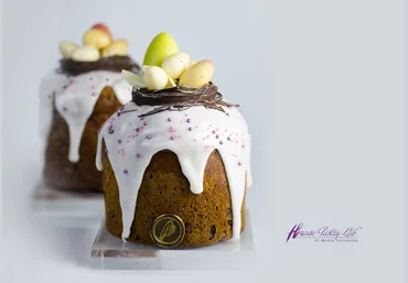 Мария Селянина Пасхальные традиции мира - выпечка 2019 слив