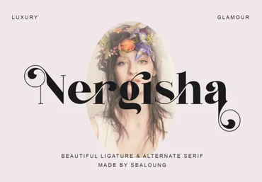Creativefabrica Nergisha Font 2021 слив
