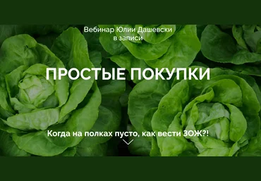 Юлия Дашевски Простые покупки 2020 слив
