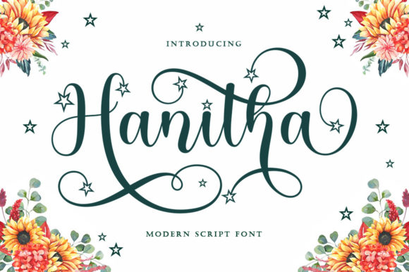 Creativefabrica Hanitha Font слив курса