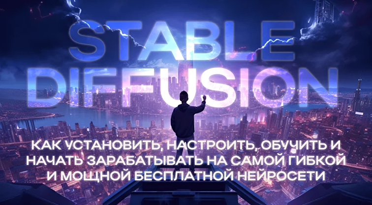 Никита Глухов, Артур Форостяк GNEURO Stable Diffusion с 0 до 100 2023 слив курса
