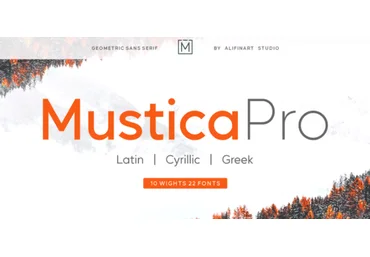 Myfonts Mustica Pro Font 2021 скачать слив