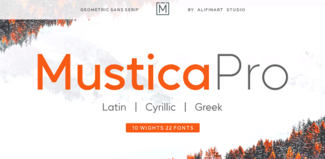 Myfonts Mustica Pro Font 2021 слив курса