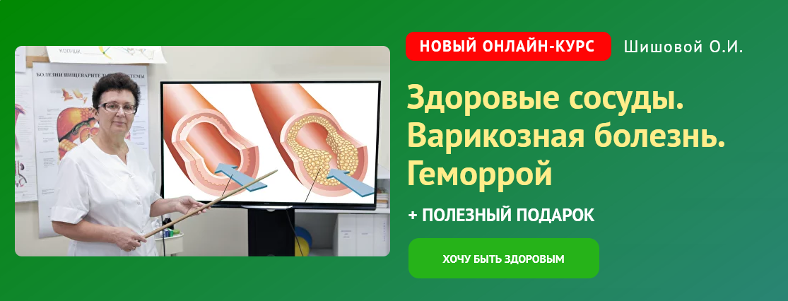 Ольга Шишова Здоровые сосуды. Варикозная болезнь. Геморрой 2024 слив курса