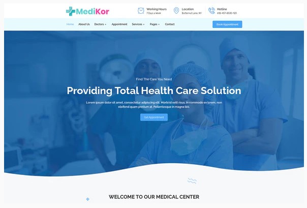 Themeforest Medikor - Medical Healthcare Elementor Template Kit слив курса