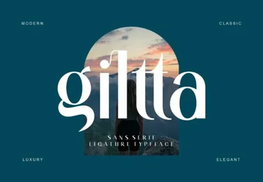 Creativefabrica Giltta Font 2021 слив
