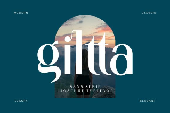 Creativefabrica Giltta Font 2021 слив курса