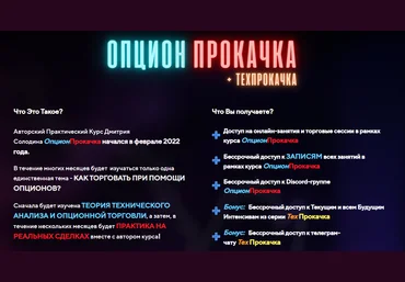 Дмитрий Солодин ОпционПрокачка 2022 слив
