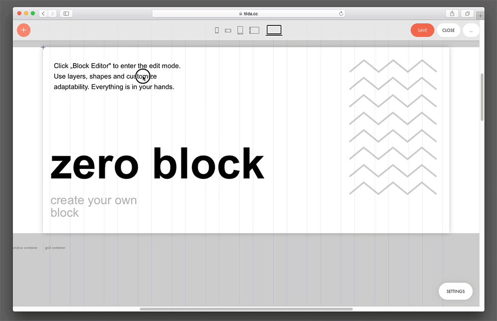 TILDA Видеоинструкции по использованию ZeroBlock слив курса
