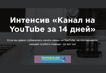 Марина Могилко Интенсив «Канал на YouTube за 14 дней» 2019 скачать слив