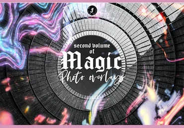 Graphicriver Magic Photo Overlays Vol.2 2020 скачать слив