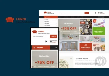 Smartaddons SJ Furni v3.9.6 - шаблон магазина мебели Joomla VirtueMart слив