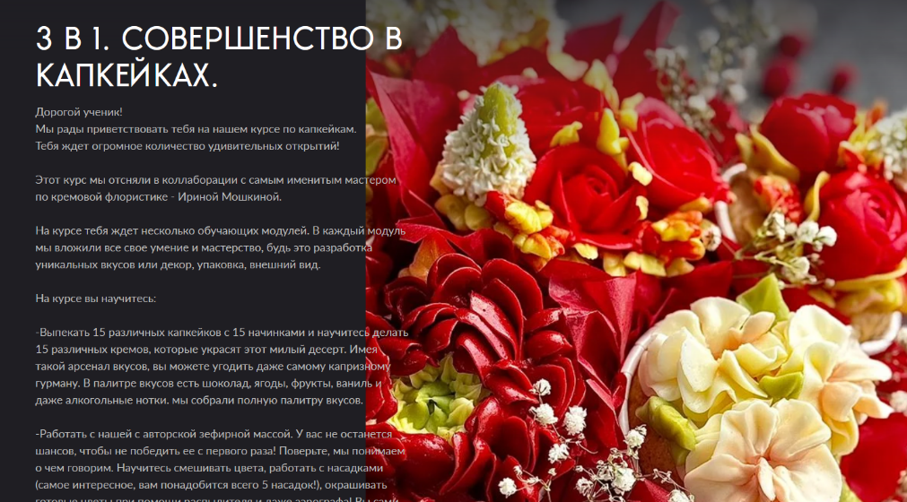 Николай Гагарин, Артем Валентинов Gift cookies 3 в 1. Совершенство в капкейках 2024 слив курса