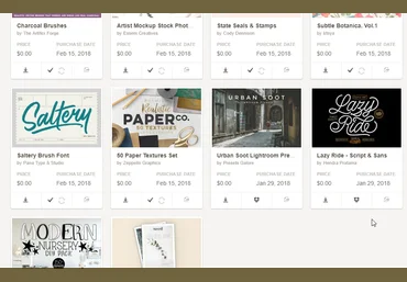 Creative Market - подписка на халяву слив