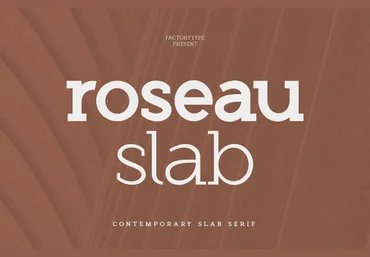 Creativemarket Roseau Slab Font 2021 слив