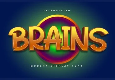 Creativefabrica Brains Font слив