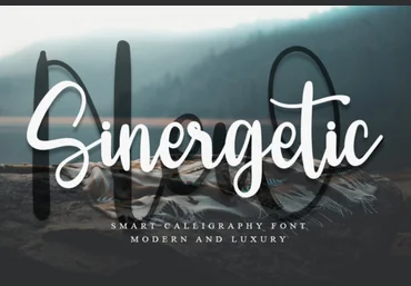 Creativefabrica New Sinergetic Font слив