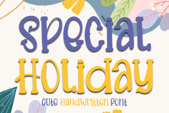 Creativefabrica Special Holiday Font слив курса