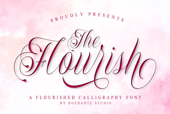 Creativefabrica The Flourish Font 2021 слив курса