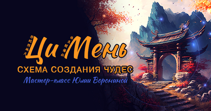 Юлия Воронина Ци Мень. Схема создания чудес 2023 слив курса