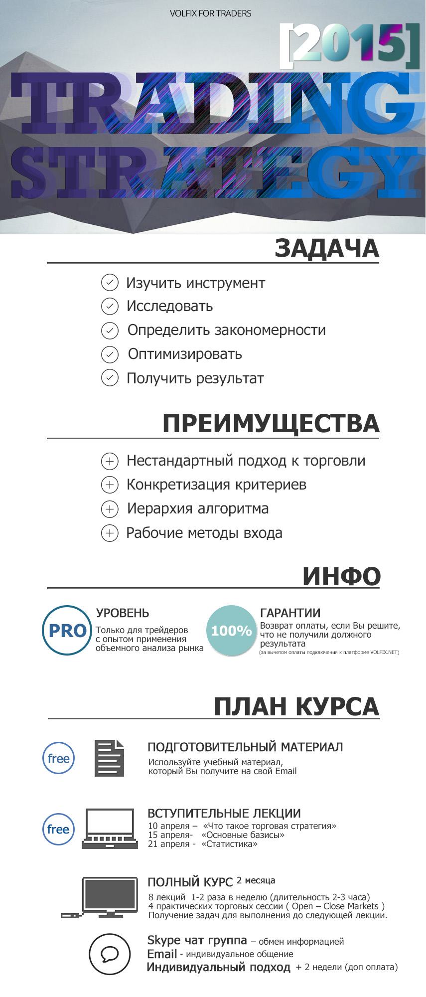 Level 3 от Volfix. Интересный тренинг-практикум по объемам. слив курса
