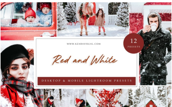 Elements.Envato Lightroom Presets – Red and White 2021 слив курса