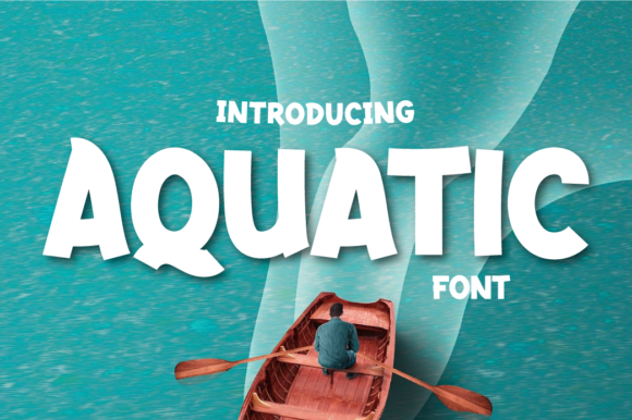 Creativefabrica Aquatic Font 2021 слив курса