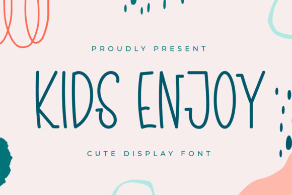 Creativefabrica Kids Enjoy Font 2021 слив курса