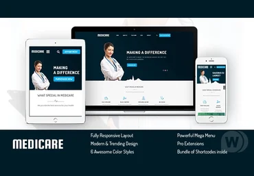 Smartaddons SJ Medicare v3.9.6 - премиальный шаблон Joomla для сайтов медицинских услуг слив