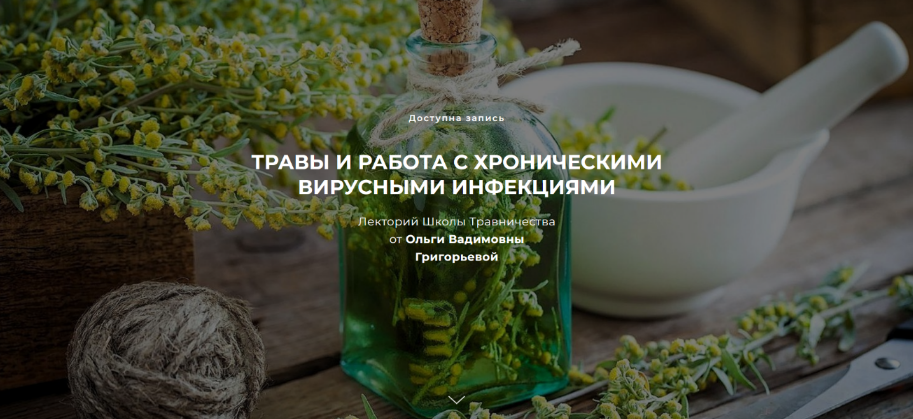 Ольга Григорьева Травы и работа с хроническими вирусными инфекциями 2023 слив курса