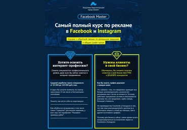 Самый полный курс по рекламе в Facebook и Instagram 2017 - Академия Лидогенерации слив