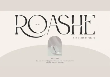 Myfonts Roashe Font 2021 слив
