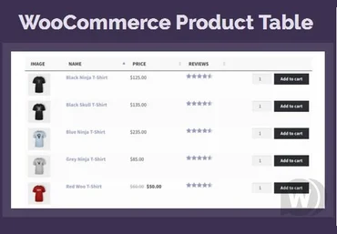 Barn2 WooCommerce Product Table v2.7 NULLED - таблица товаров WordPress слив