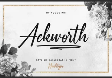 Creativefabrica Ackworth Font 2021 слив