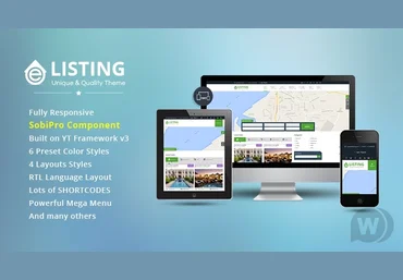 Smartaddons SJ eListing v1.0.2 - тема недвижимости Joomla слив