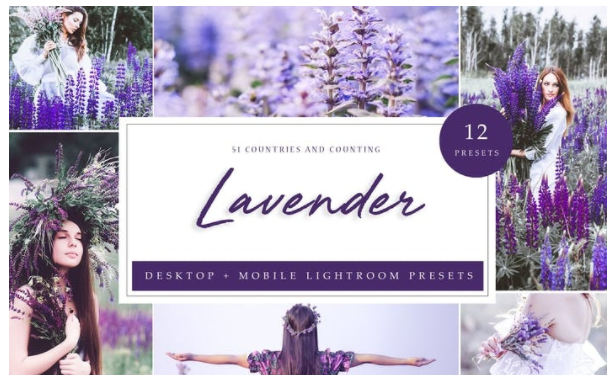 Elements.Envato Lightroom Presets – Lavender 2021 слив курса