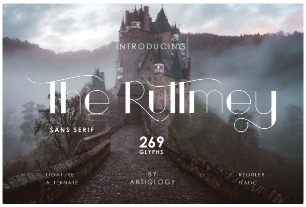 Creativemarket The Ruttmey Font 2021 слив курса