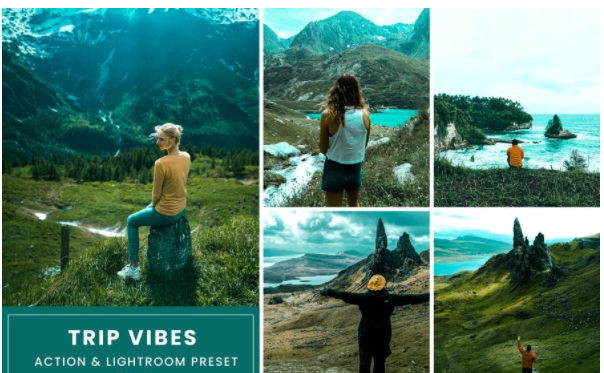 Elements.Envato Trip Vibes Action & Lightrom Presets 2021 слив курса