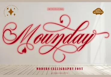 Fontbundles Mounday Font 2021 скачать слив