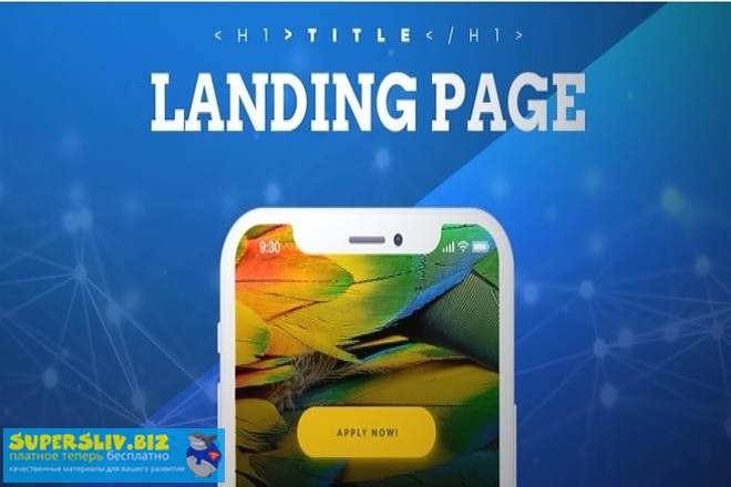 Зарабатывай на создание сайтов Landing Page 2019 слив курса