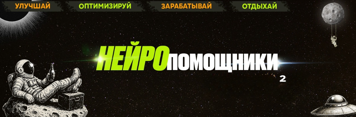 Webщик Нейропомощники 2: оптимизируй, зарабатывай, отдыхай 2025 слив курса