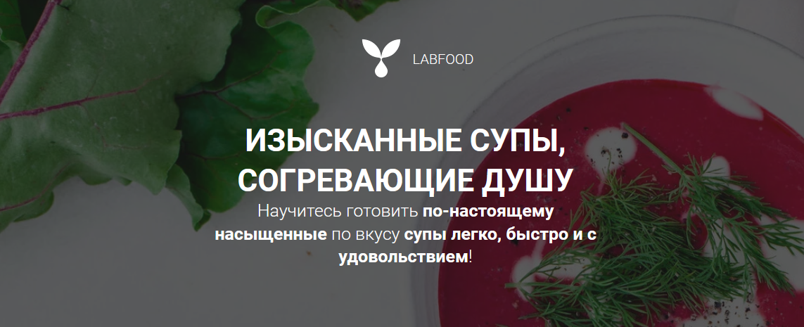 Яна Нетреба Labfood Курс по супам 2021 слив курса