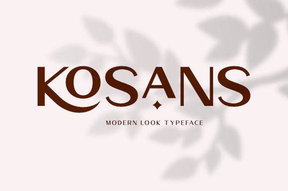 Creativefabrica Kosans Font 2021 слив курса