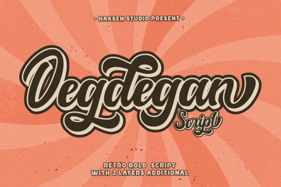 Creativefabrica Degdegan Font слив курса